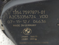 2011-2015 Bmw 335i Throttle Body P/N:1354 7597871-01 1354 7597871-03 Fits OEM Used Auto Parts - Oemusedautoparts1.com