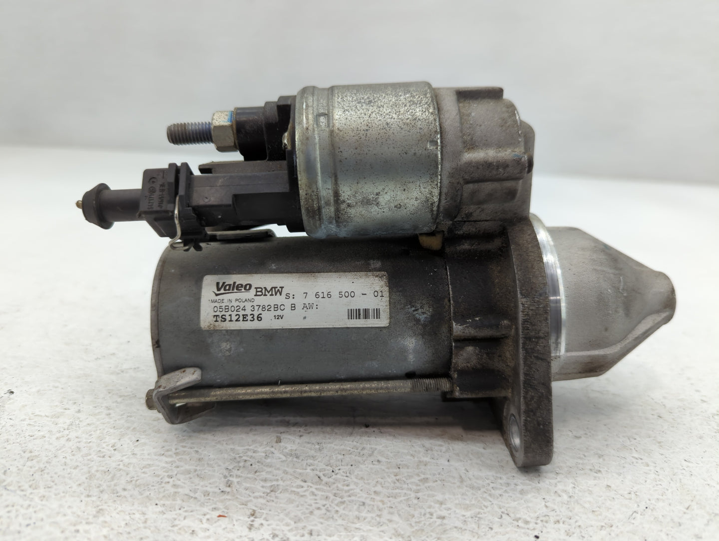 2011-2015 Bmw 335i Car Starter Motor Solenoid OEM P/N:TS12E36 05B024 3782BC Fits Fits 2011 2012 2013 2014 2015 2016 OEM Used