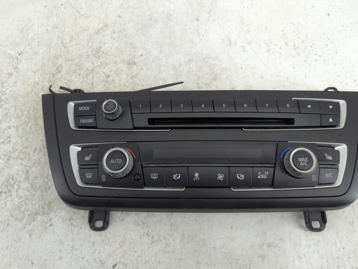 2013 Bmw 3 Series Climate Control Module Temperature AC/Heater Replacement Fits Fits 2012 2014 OEM Used Auto Parts - Oemused