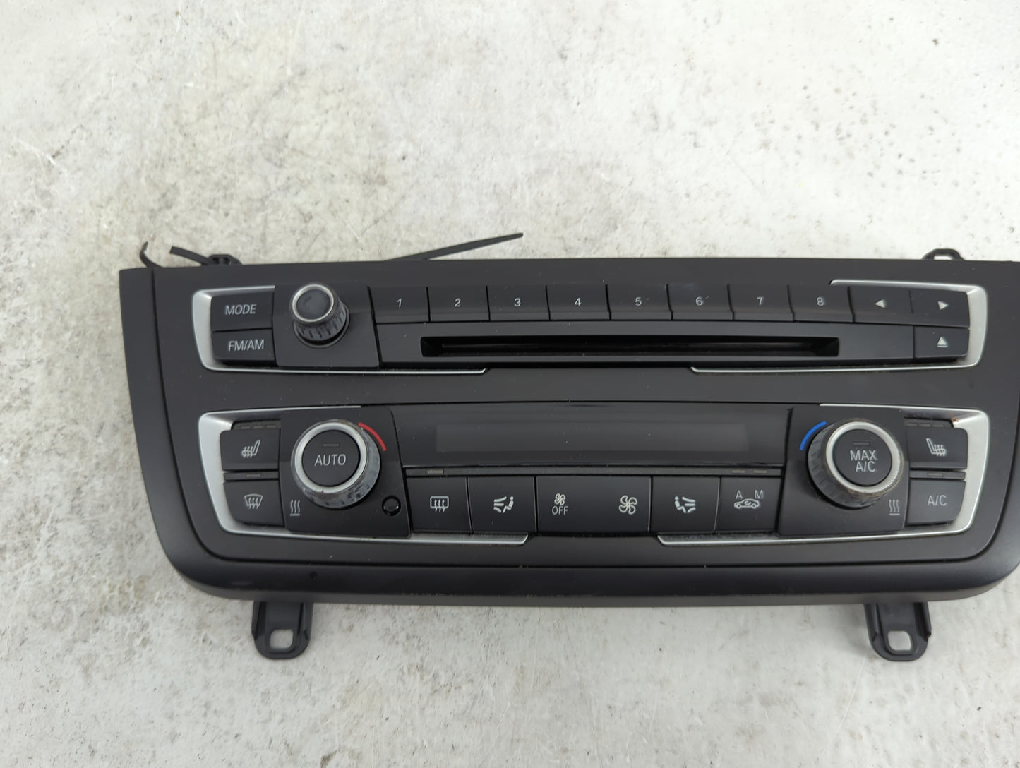 2013 Bmw 3 Series Climate Control Module Temperature AC/Heater Replacement Fits Fits 2012 2014 OEM Used Auto Parts - Oemused