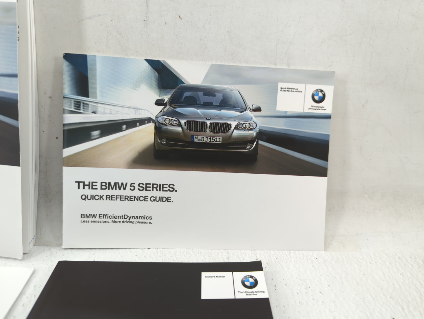 2013 Bmw 525i Owners Manual Book Guide OEM Used Auto Parts - Oemusedautoparts1.com