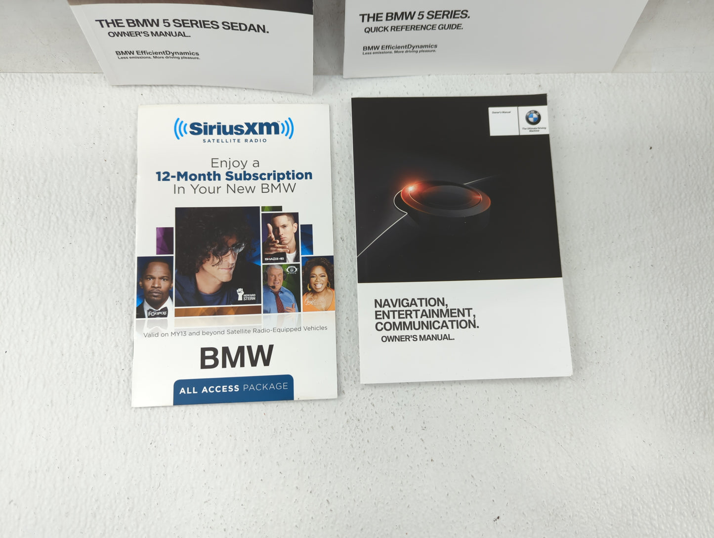 2013 Bmw 525i Owners Manual Book Guide OEM Used Auto Parts - Oemusedautoparts1.com