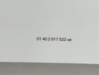 2013 Bmw 525i Owners Manual Book Guide OEM Used Auto Parts - Oemusedautoparts1.com