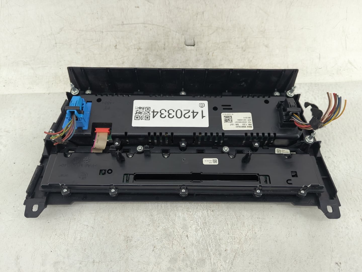 2011-2016 Bmw 528 Climate Control Module Temperature AC/Heater Replacement P/N:9306155-01 90025-636/0007 Fits OEM Used Auto 