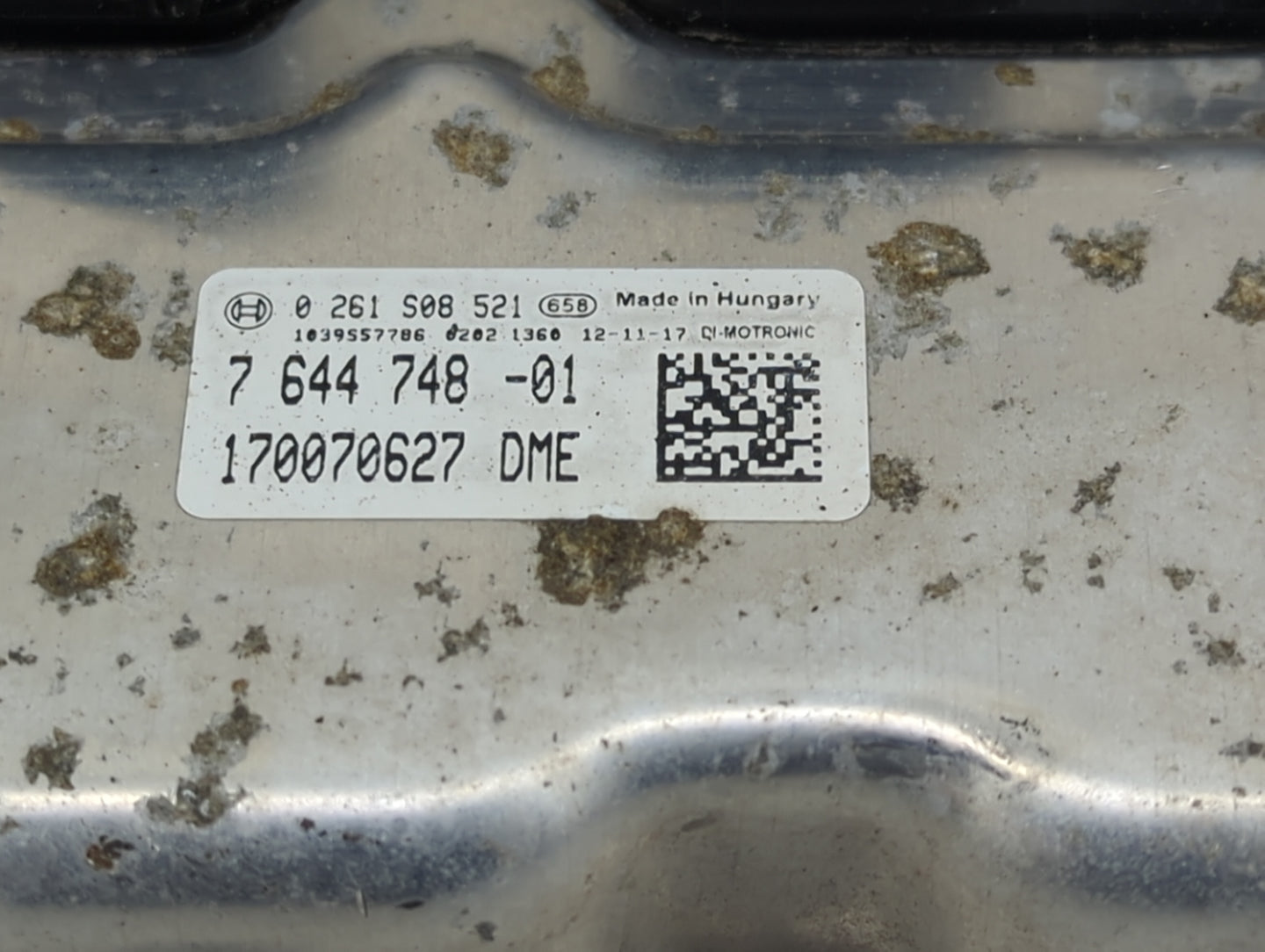 2013-2016 Bmw 528 PCM Engine Control Computer ECU ECM PCU OEM P/N:0261S08521 7644748-01 Fits Fits 2013 2014 2015 2016 2017 2