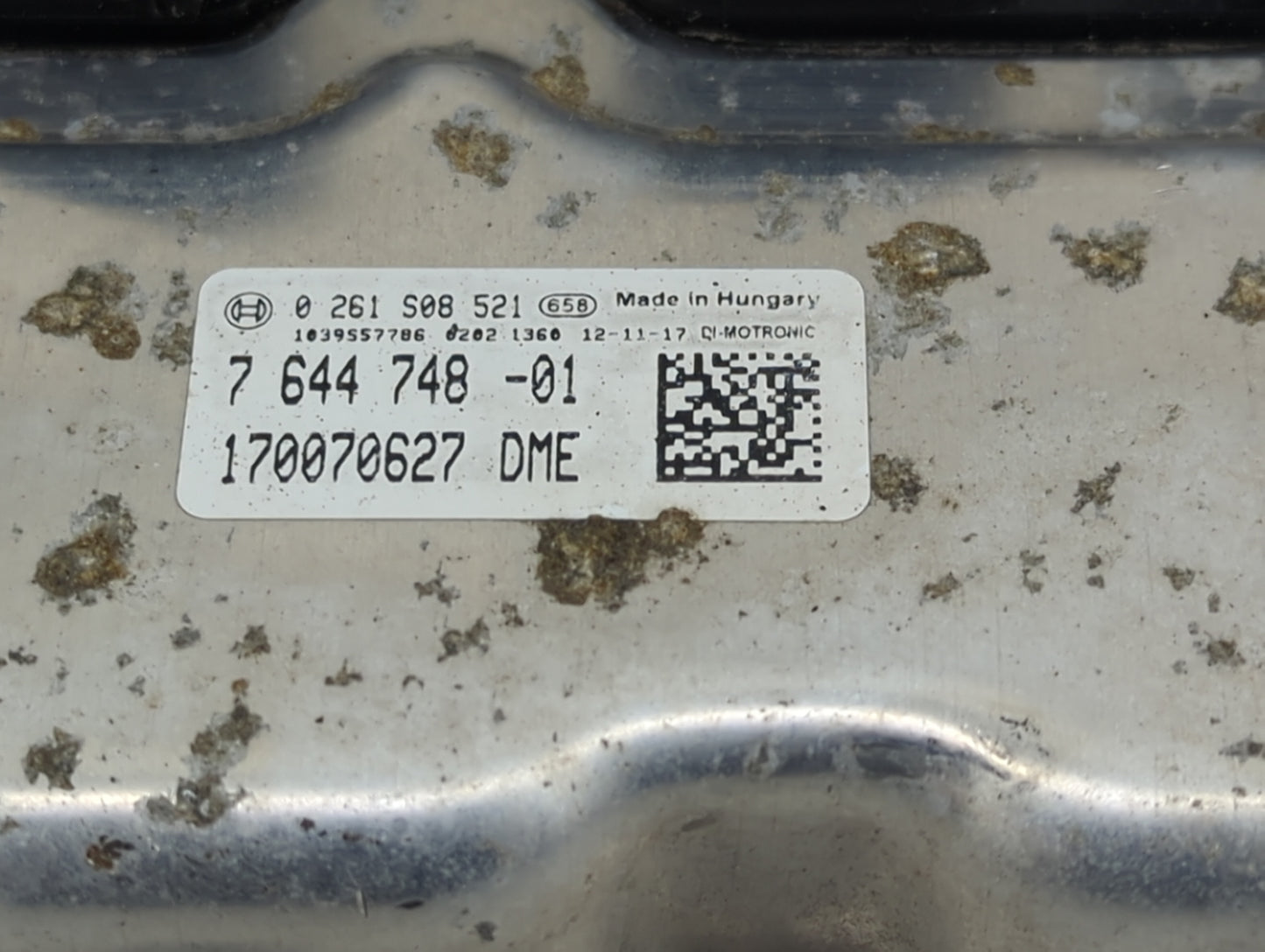 2013-2016 Bmw 528 PCM Engine Control Computer ECU ECM PCU OEM P/N:0261S08521 7644748-01 Fits Fits 2013 2014 2015 2016 2017 2