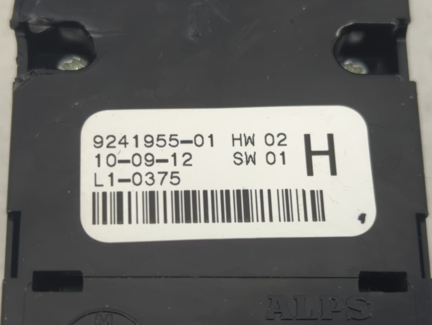 2011-2016 Bmw 528 Master Power Window Switch Replacement Driver Side Left P/N:9241955-01 Fits OEM Used Auto Parts - Oemuseda