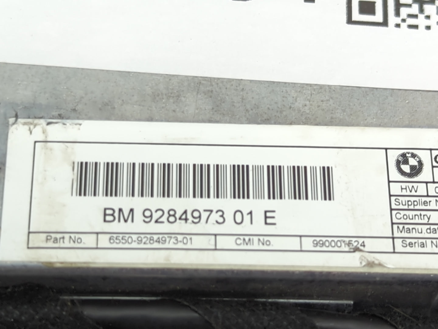Bmw 528 Information Display Screen - Oemusedautoparts1.com