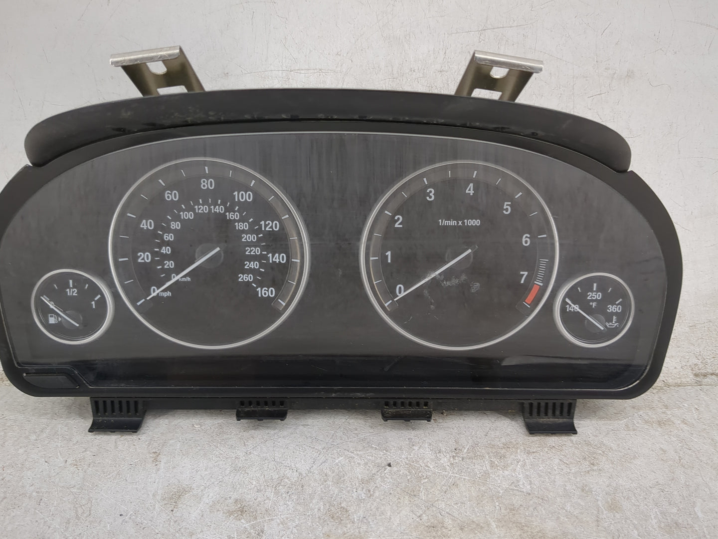 2012-2013 Bmw 528 Instrument Cluster Speedometer Gauges P/N:9291412-01 2339301-06, 258115 11 Miles:60K Fits Fits 2011 2012 2