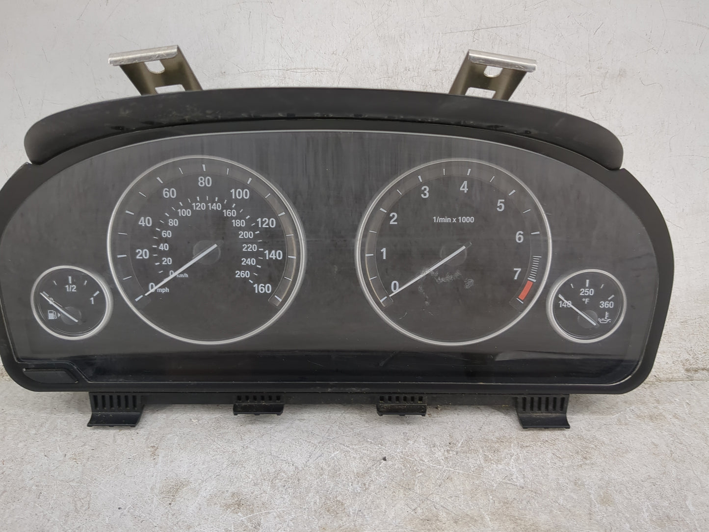 2012-2013 Bmw 528 Instrument Cluster Speedometer Gauges P/N:9291412-01 2339301-06, 258115 11 Miles:60K Fits Fits 2011 2012 2