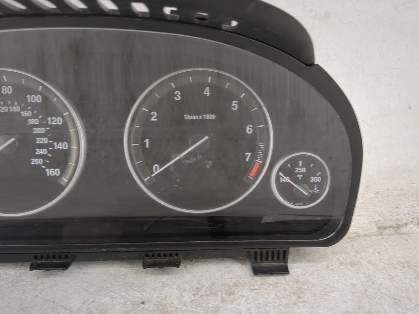 2012-2013 Bmw 528 Instrument Cluster Speedometer Gauges P/N:9291412-01 2339301-06, 258115 11 Miles:60K Fits Fits 2011 2012 2
