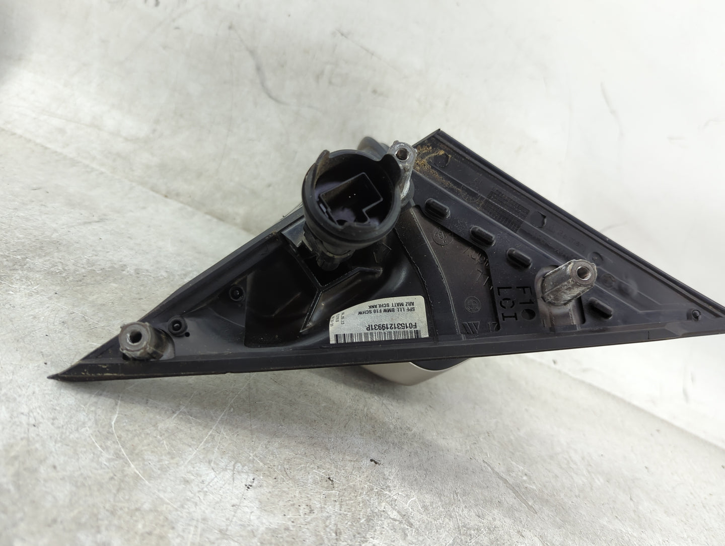2012-2013 Bmw 528 Driver Side View Mirror - Left Door Mirror OEM Used - Oemusedautoparts1.com
