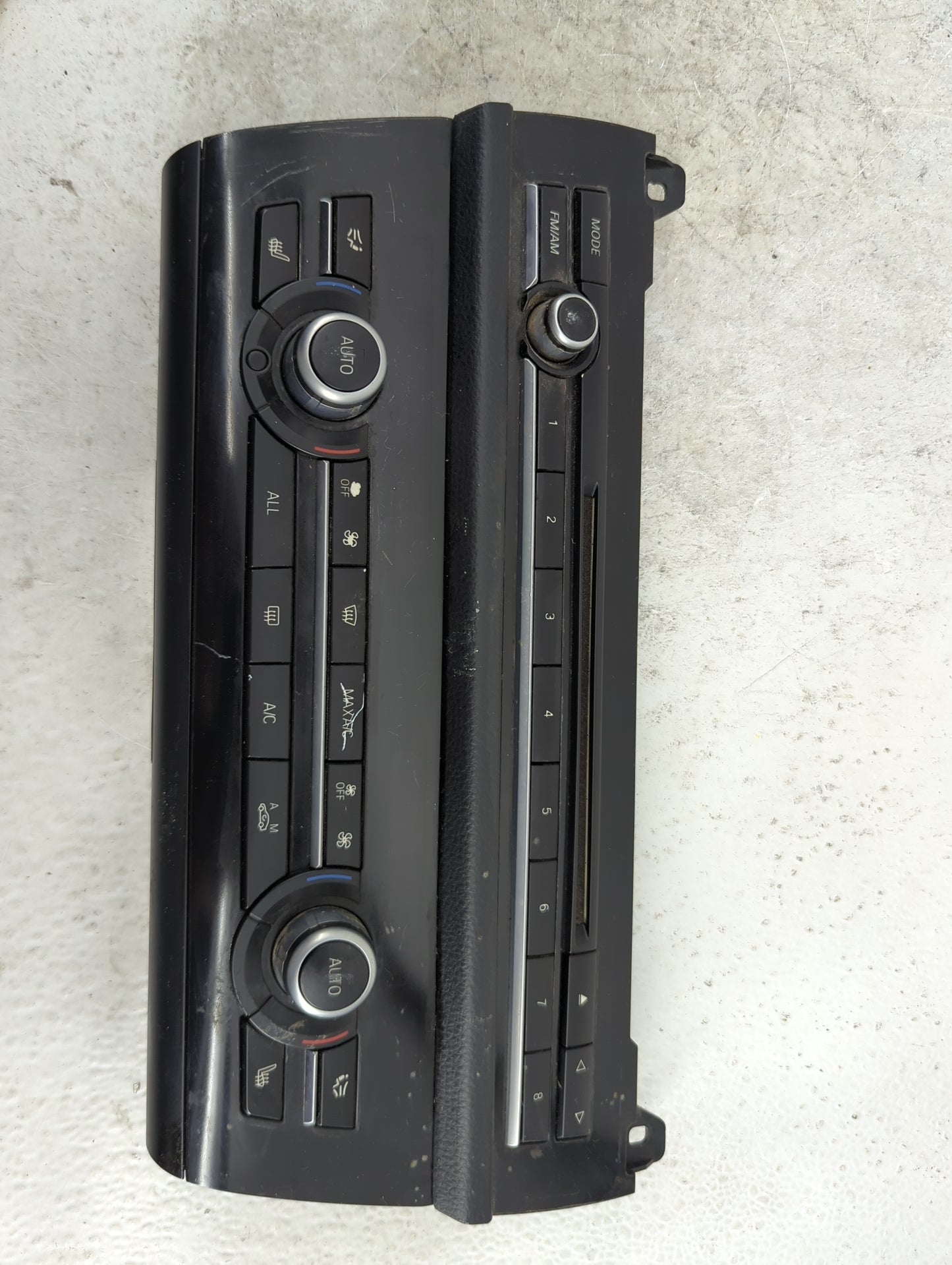 2011-2016 Bmw 528 Climate Control Module Temperature AC/Heater Replacement P/N:9306156-01 90025-637/0007 Fits OEM Used Auto 
