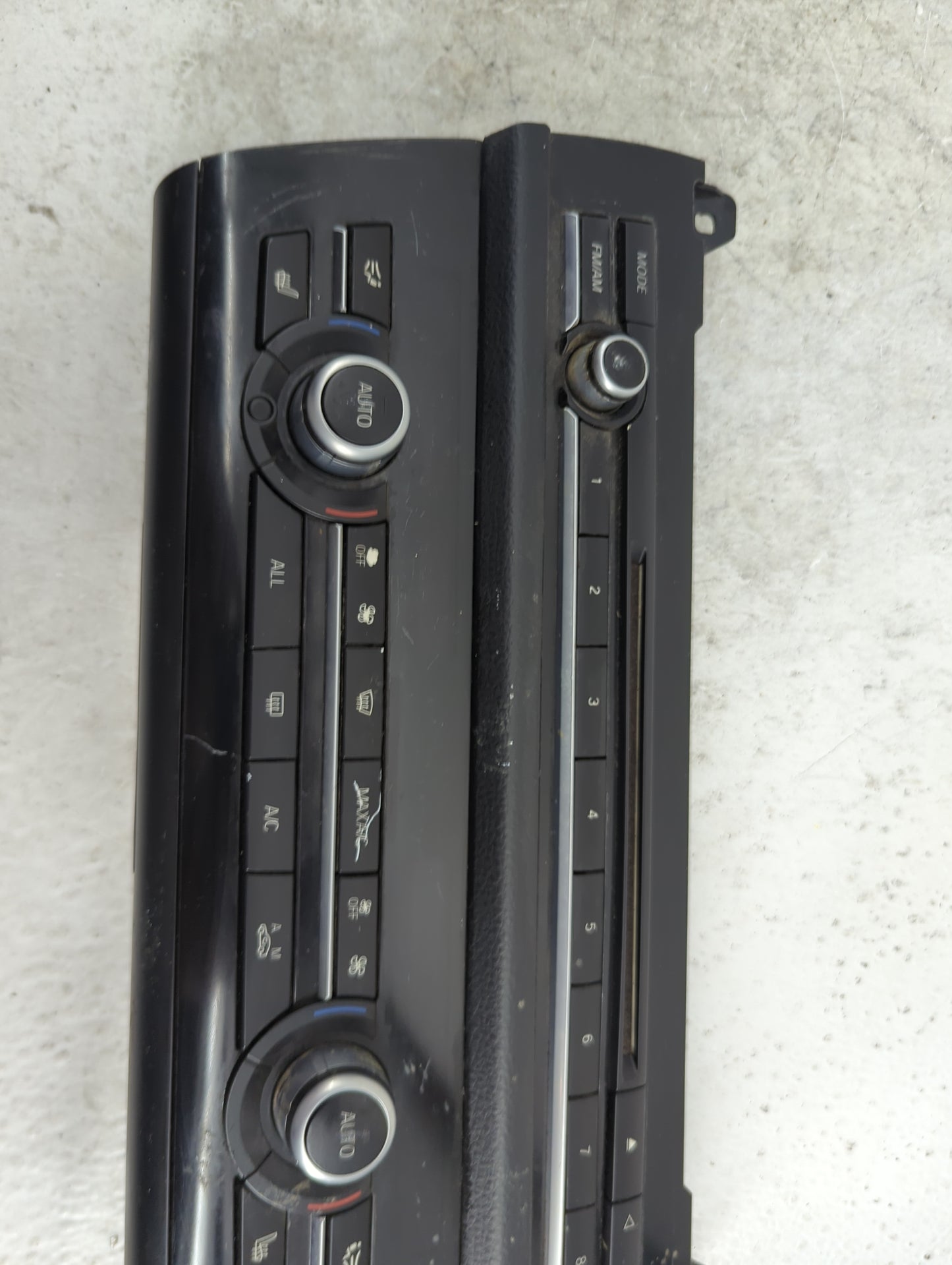 2011-2016 Bmw 528 Climate Control Module Temperature AC/Heater Replacement P/N:9306156-01 90025-637/0007 Fits OEM Used Auto 