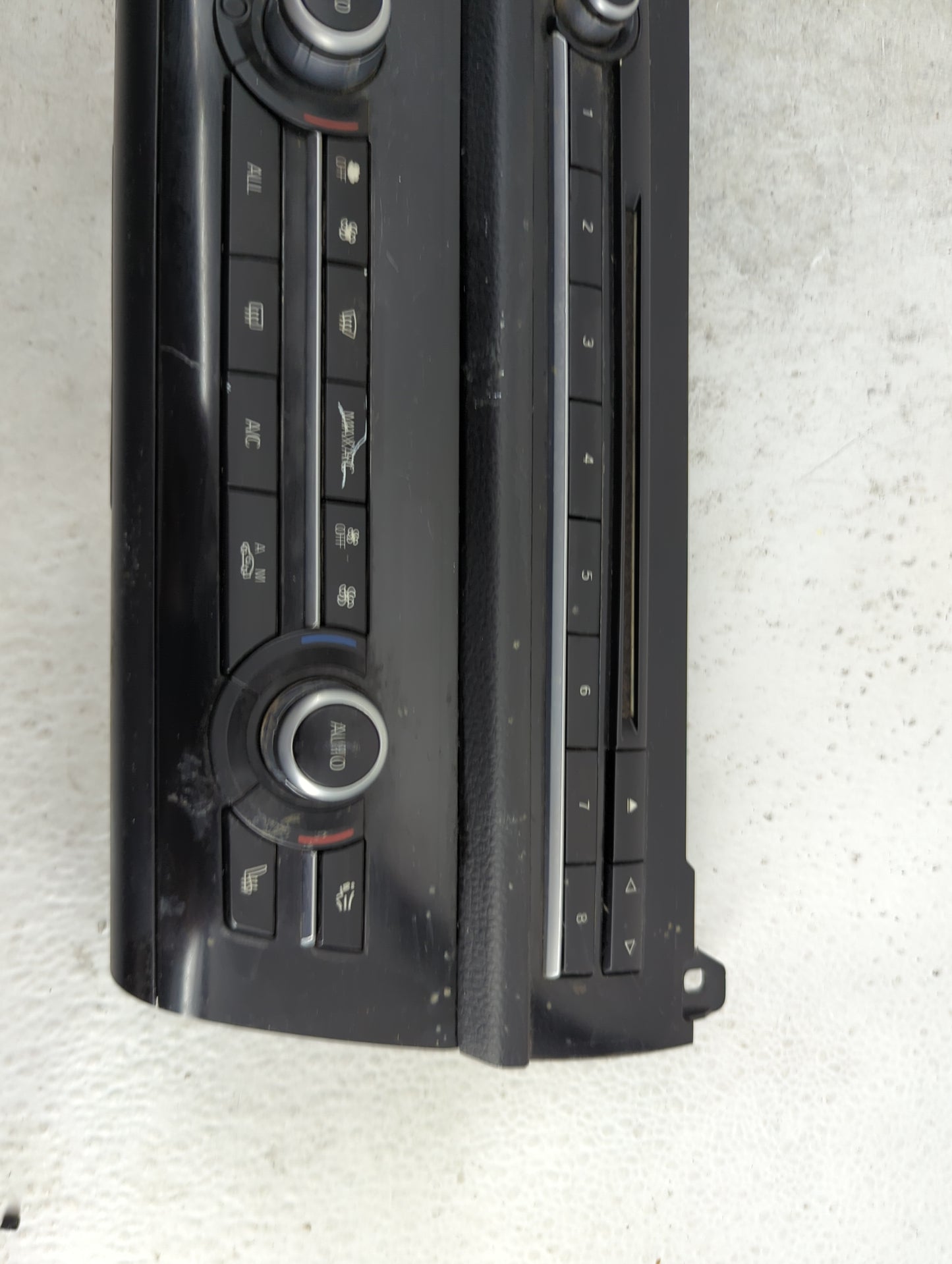 2011-2016 Bmw 528 Climate Control Module Temperature AC/Heater Replacement P/N:9306156-01 90025-637/0007 Fits OEM Used Auto 