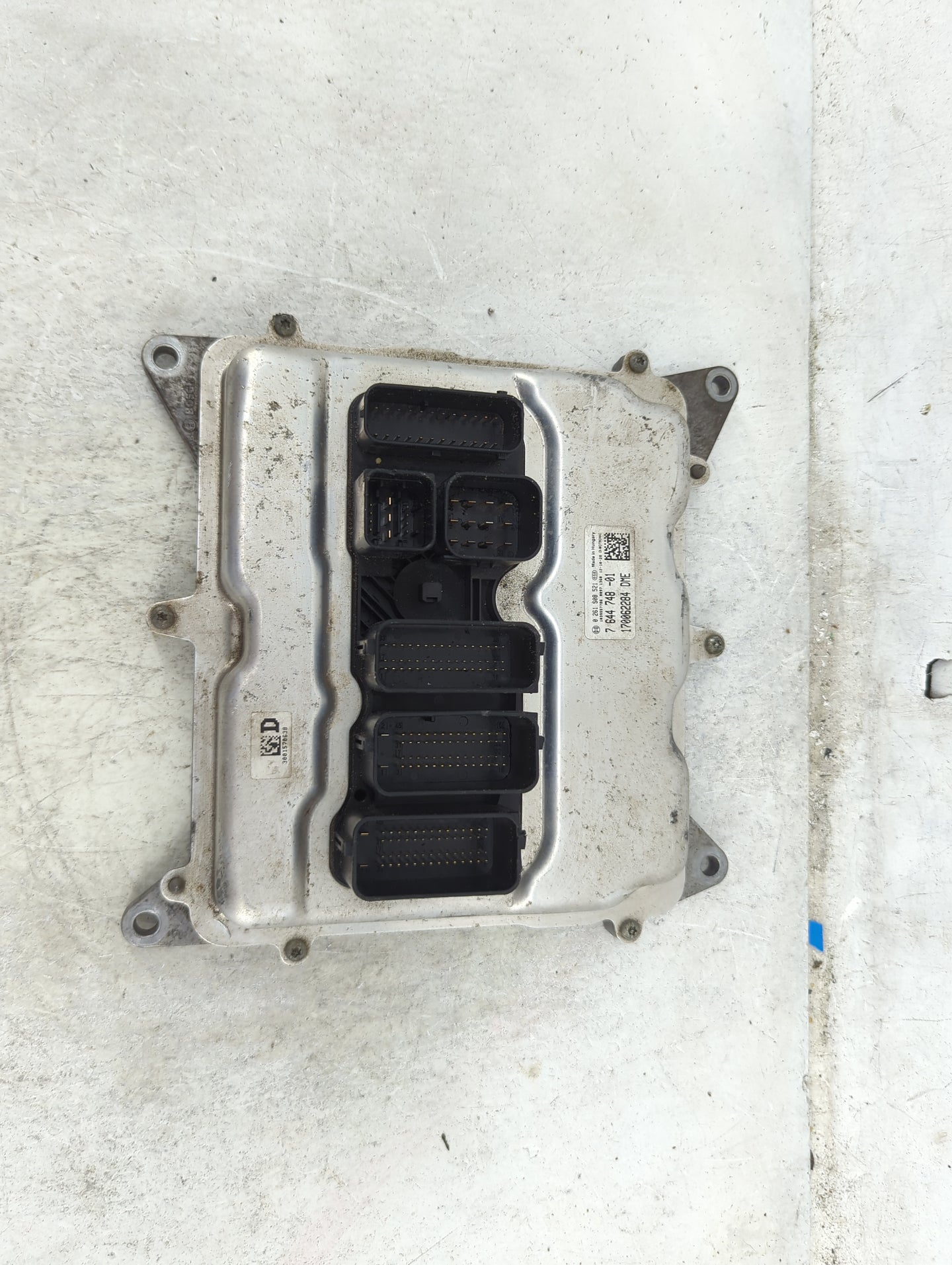 2012-2013 Bmw 528 PCM Engine Control Computer ECU ECM PCU OEM P/N:0 261 S08 521 7 644 748-01, 170062284 Fits Fits 2012 2013 