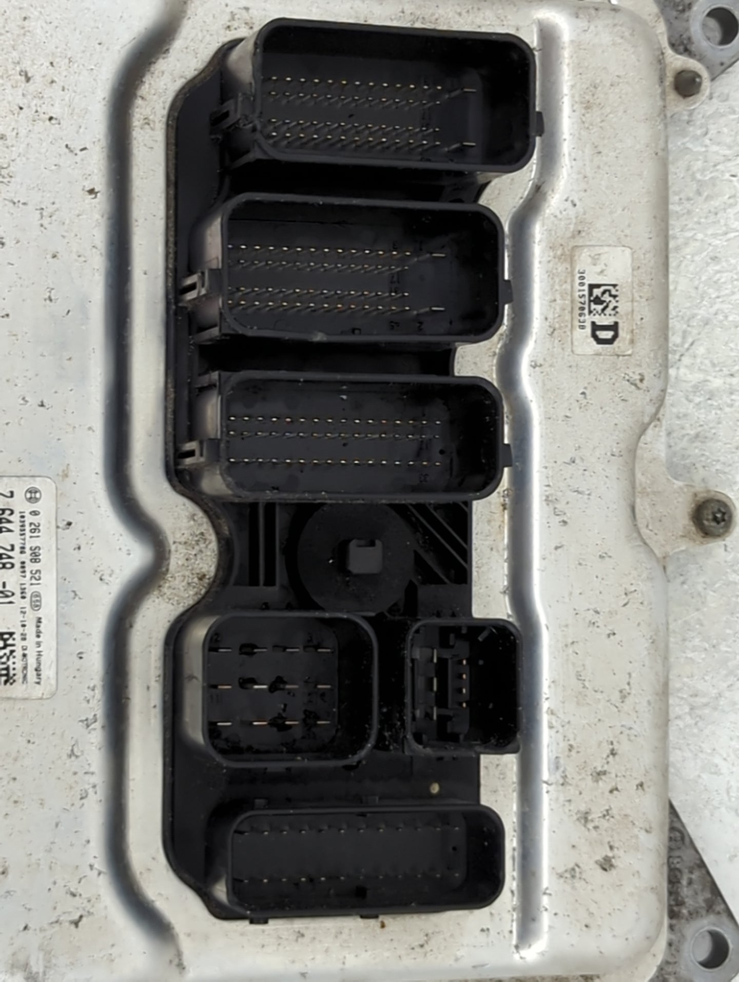 2012-2013 Bmw 528 PCM Engine Control Computer ECU ECM PCU OEM P/N:0 261 S08 521 7 644 748-01, 170062284 Fits Fits 2012 2013 