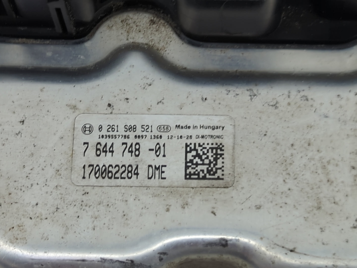 2012-2013 Bmw 528 PCM Engine Control Computer ECU ECM PCU OEM P/N:0 261 S08 521 7 644 748-01, 170062284 Fits Fits 2012 2013 
