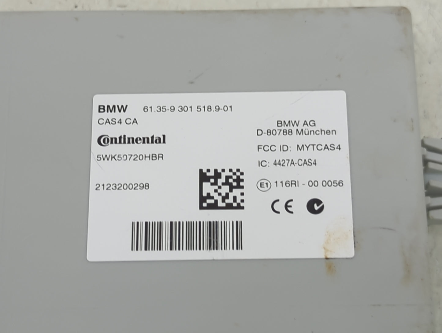 Bmw 528 Body Control Module Bcm 1494072 - Oemusedautoparts1.com