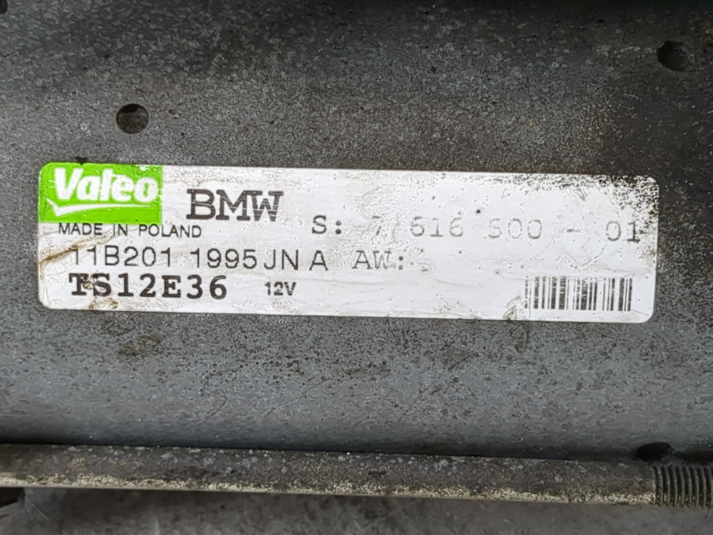 2012-2013 Bmw 528i Car Starter Motor Solenoid OEM P/N:7 616 500-01 Fits Fits 2011 2012 2013 2014 2015 2016 2017 2018 OEM Use