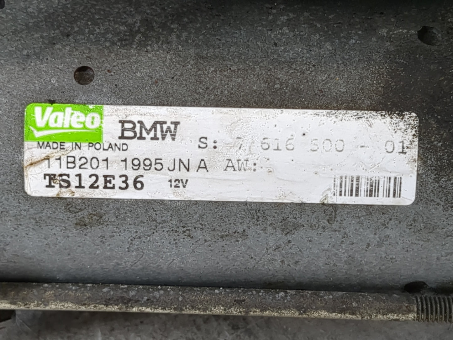 2012-2013 Bmw 528i Car Starter Motor Solenoid OEM P/N:7 616 500-01 Fits Fits 2011 2012 2013 2014 2015 2016 2017 2018 OEM Use