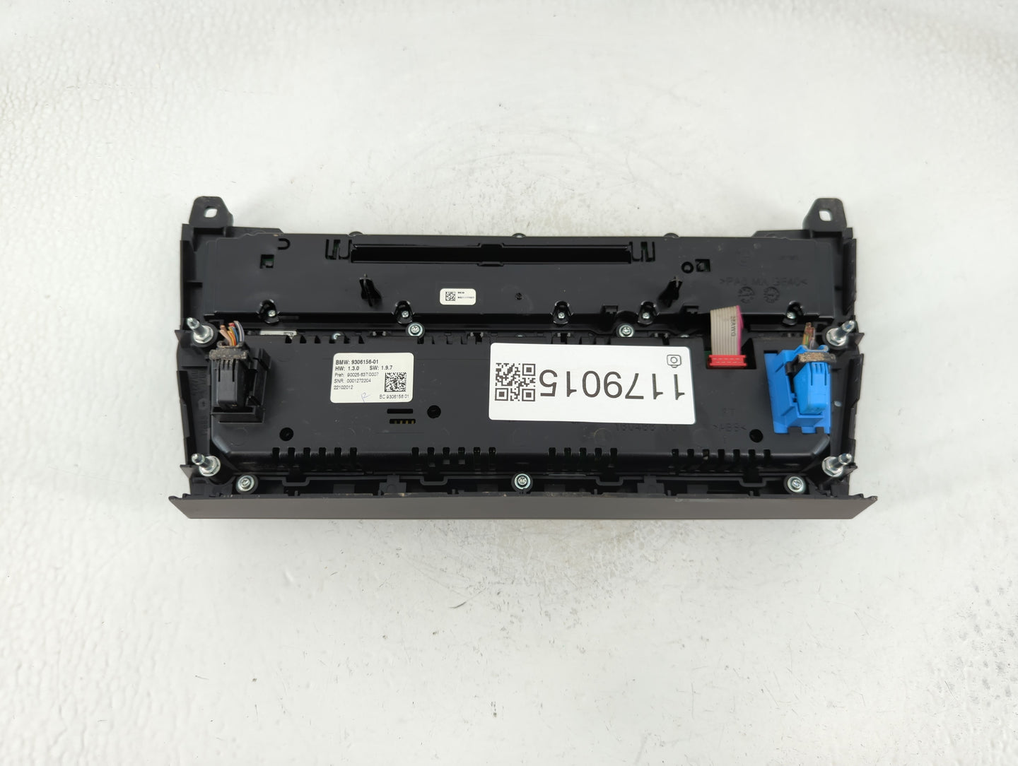 2011-2016 Bmw 528i Climate Control Module Temperature AC/Heater Replacement P/N:9306156-01 Fits Fits 2011 2012 2013 2014 201