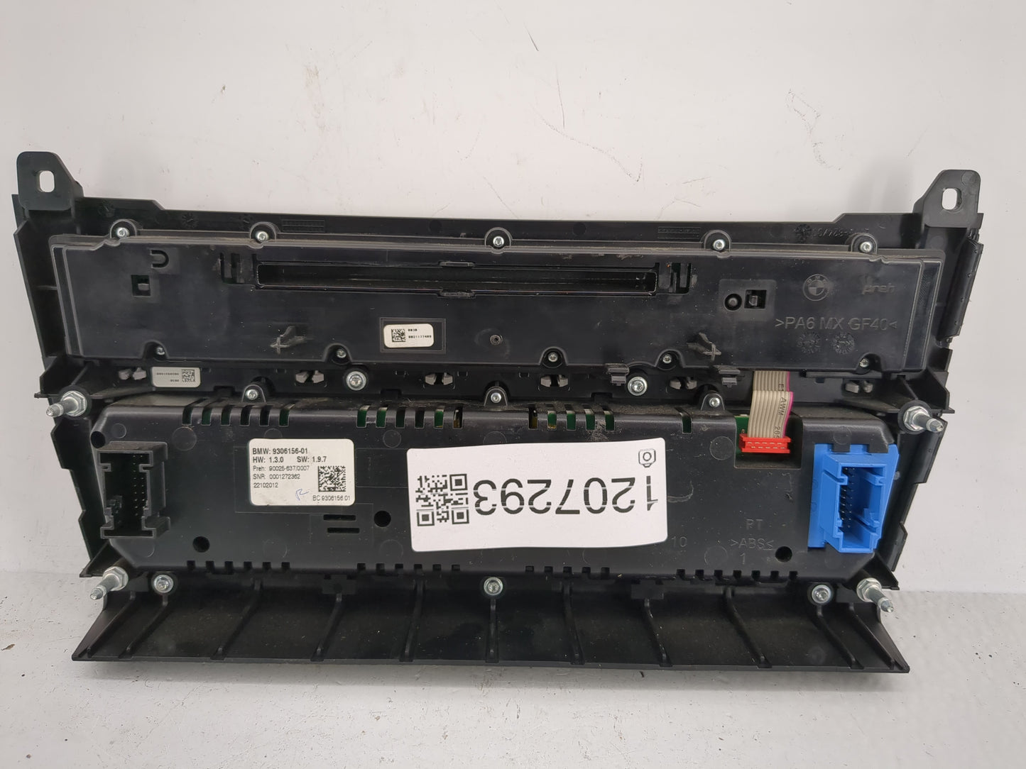 2011-2016 Bmw 528i Climate Control Module Temperature AC/Heater Replacement P/N:9306156-01 Fits Fits 2011 2012 2013 2014 201