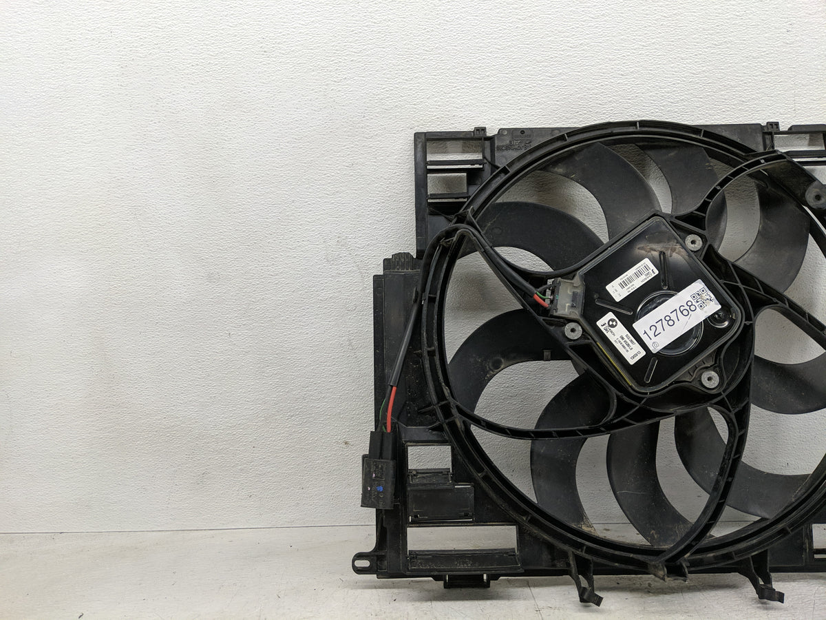 2012-2016 Bmw 528i Electric Radiator Cooling Fan Motor Assembly P/N:17418642161 Fits Fits 2012 2013 2014 2015 2016 OEM Used 