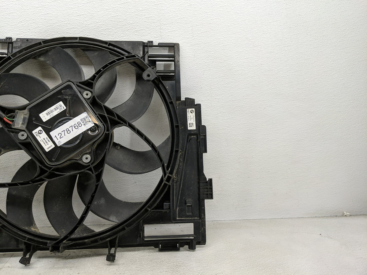 2012-2016 Bmw 528i Electric Radiator Cooling Fan Motor Assembly P/N:17418642161 Fits Fits 2012 2013 2014 2015 2016 OEM Used 