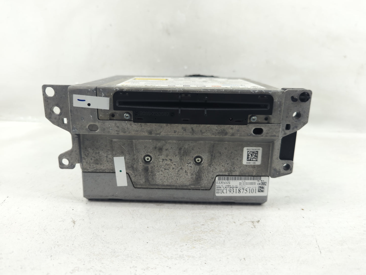 2013-2014 Bmw 528i Radio AM FM Cd Player Receiver Replacement P/N:CI 931875101 Fits Fits 2013 2014 2015 OEM Used Auto Parts 