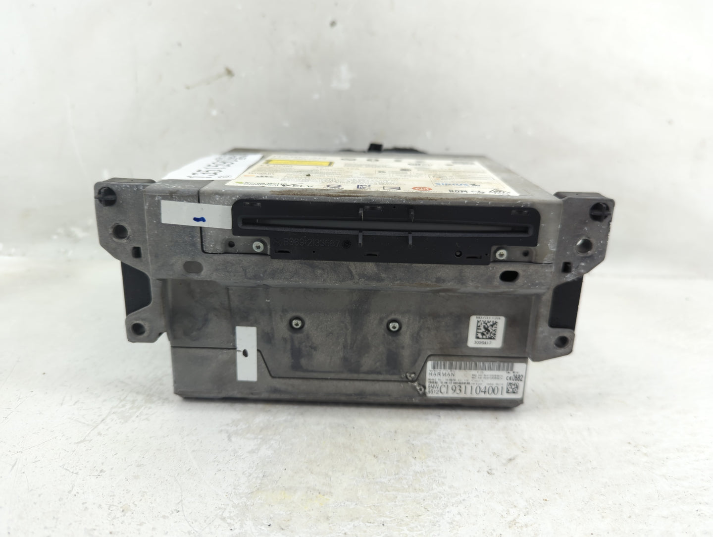 2013-2014 Bmw 528i Radio AM FM Cd Player Receiver Replacement P/N:CI931104001 Fits Fits 2013 2014 2015 OEM Used Auto Parts -