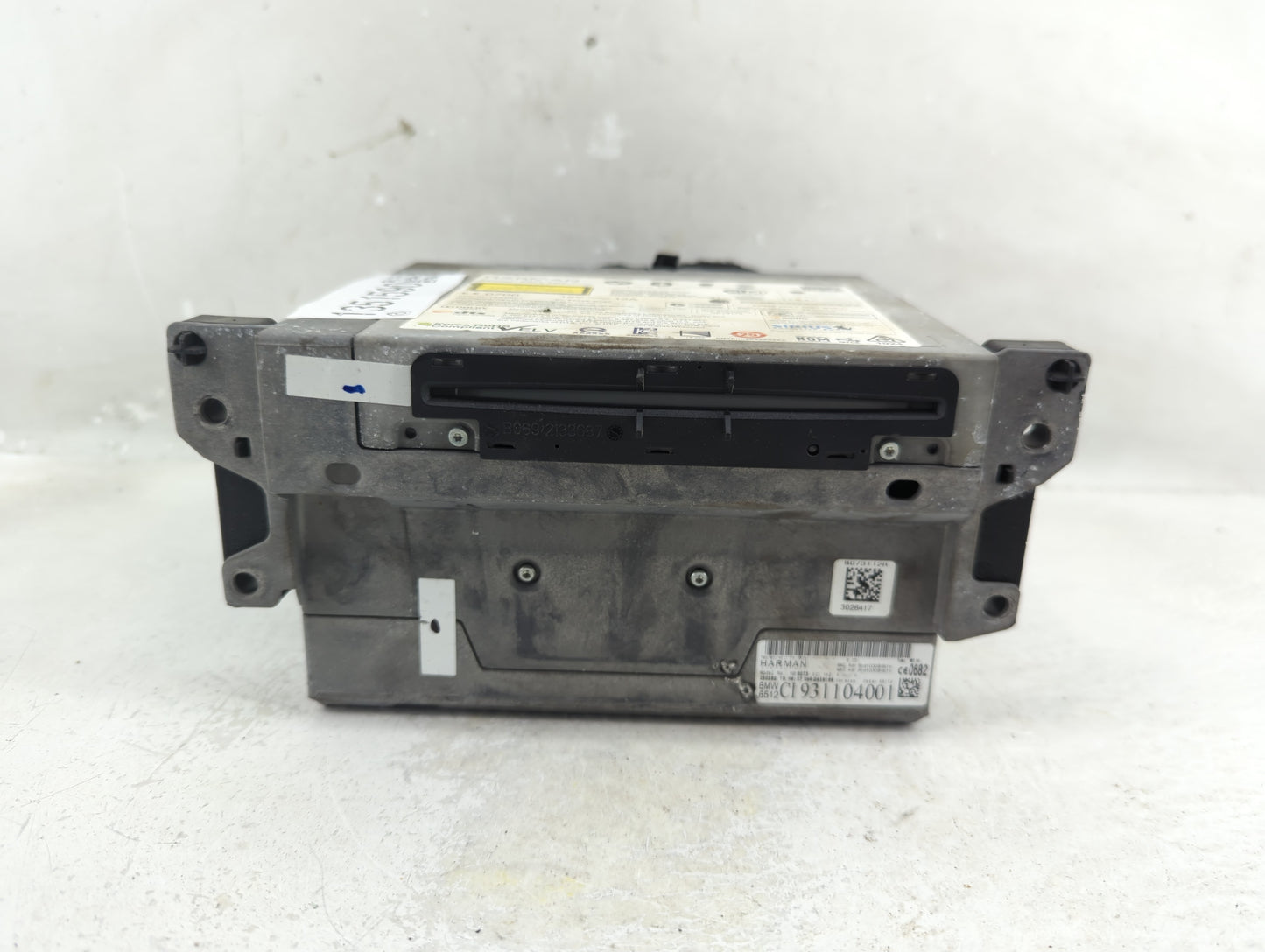 2013-2014 Bmw 528i Radio AM FM Cd Player Receiver Replacement P/N:CI931104001 Fits Fits 2013 2014 2015 OEM Used Auto Parts -