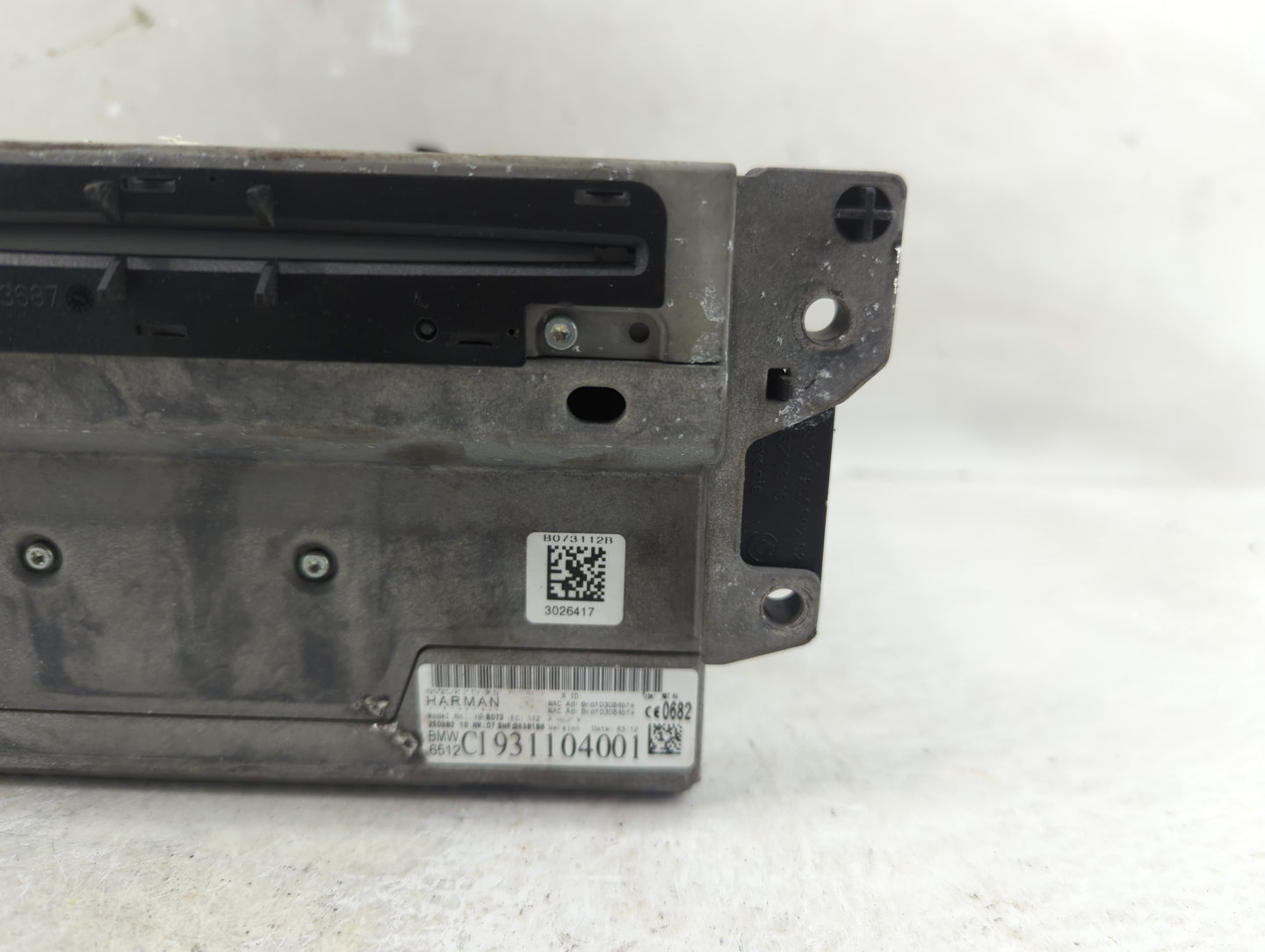 2013-2014 Bmw 528i Radio AM FM Cd Player Receiver Replacement P/N:CI931104001 Fits Fits 2013 2014 2015 OEM Used Auto Parts -