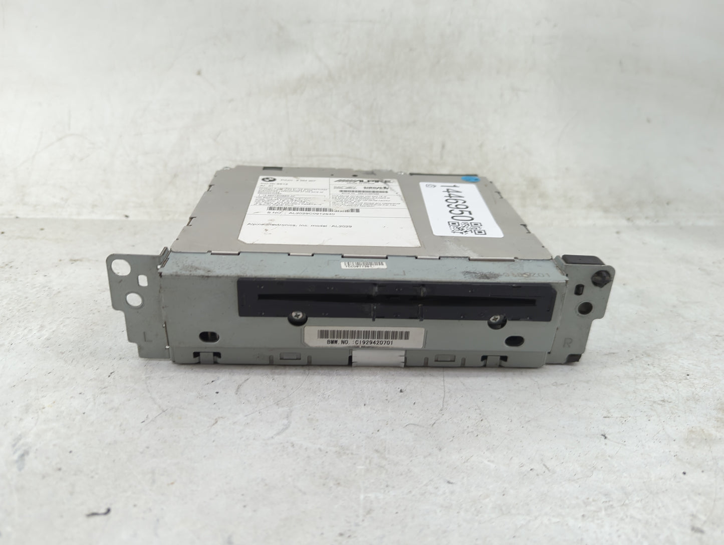 2013-2014 Bmw 528i Radio AM FM Cd Player Receiver Replacement P/N:9294207 C1929420701, AL2009 Fits Fits 2013 2014 2015 OEM U