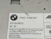 2013-2014 Bmw 528i Radio AM FM Cd Player Receiver Replacement P/N:9294207 C1929420701, AL2009 Fits Fits 2013 2014 2015 OEM U