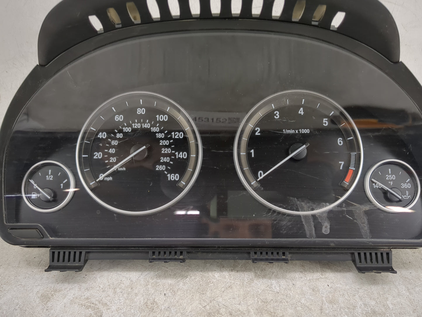 2012-2013 Bmw 528i Instrument Cluster Speedometer Gauges P/N:9291412-01 2339301-06, 258115 11 Miles:118K Fits Fits 2011 2012