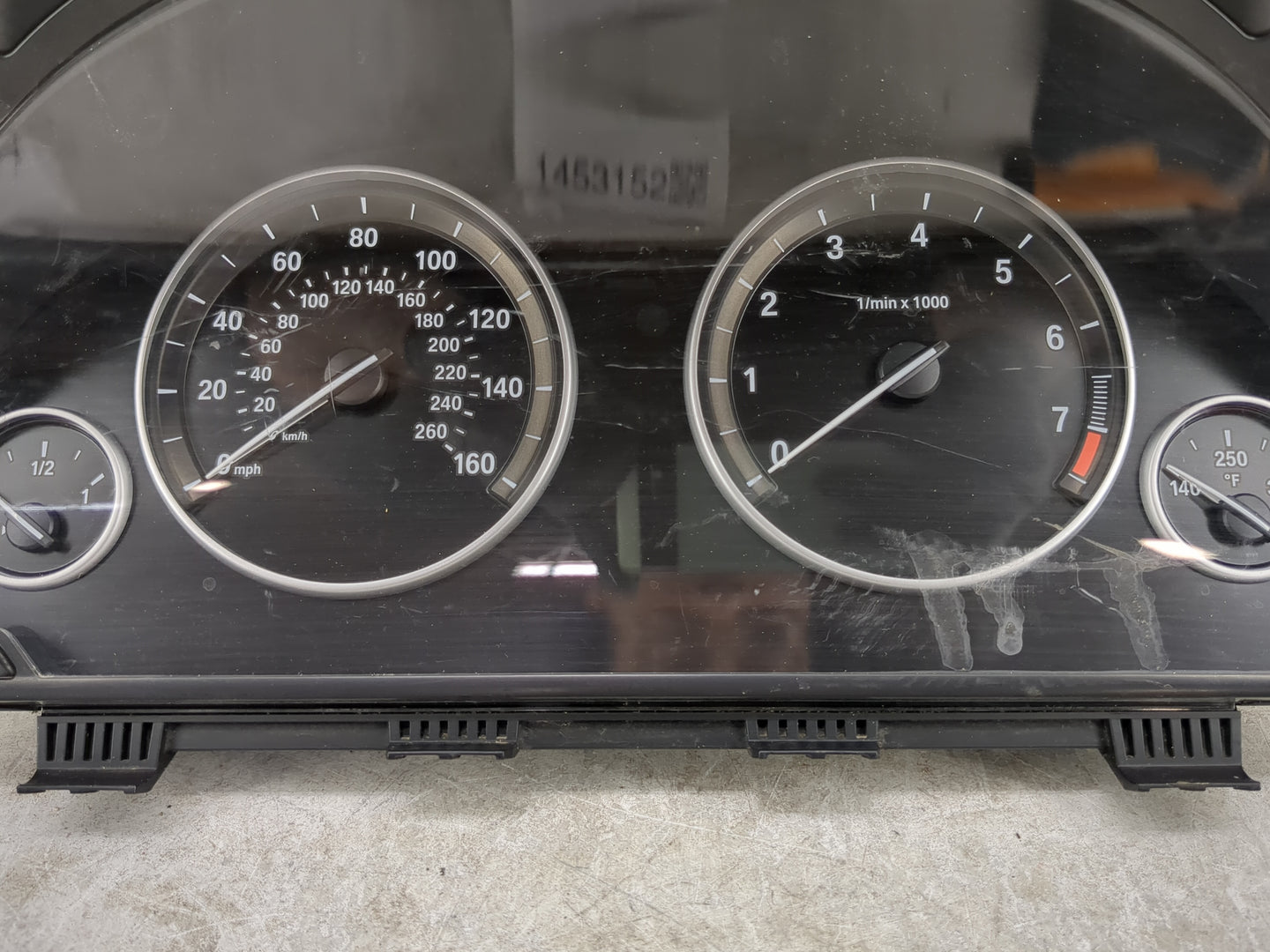 2012-2013 Bmw 528i Instrument Cluster Speedometer Gauges P/N:9291412-01 2339301-06, 258115 11 Miles:118K Fits Fits 2011 2012