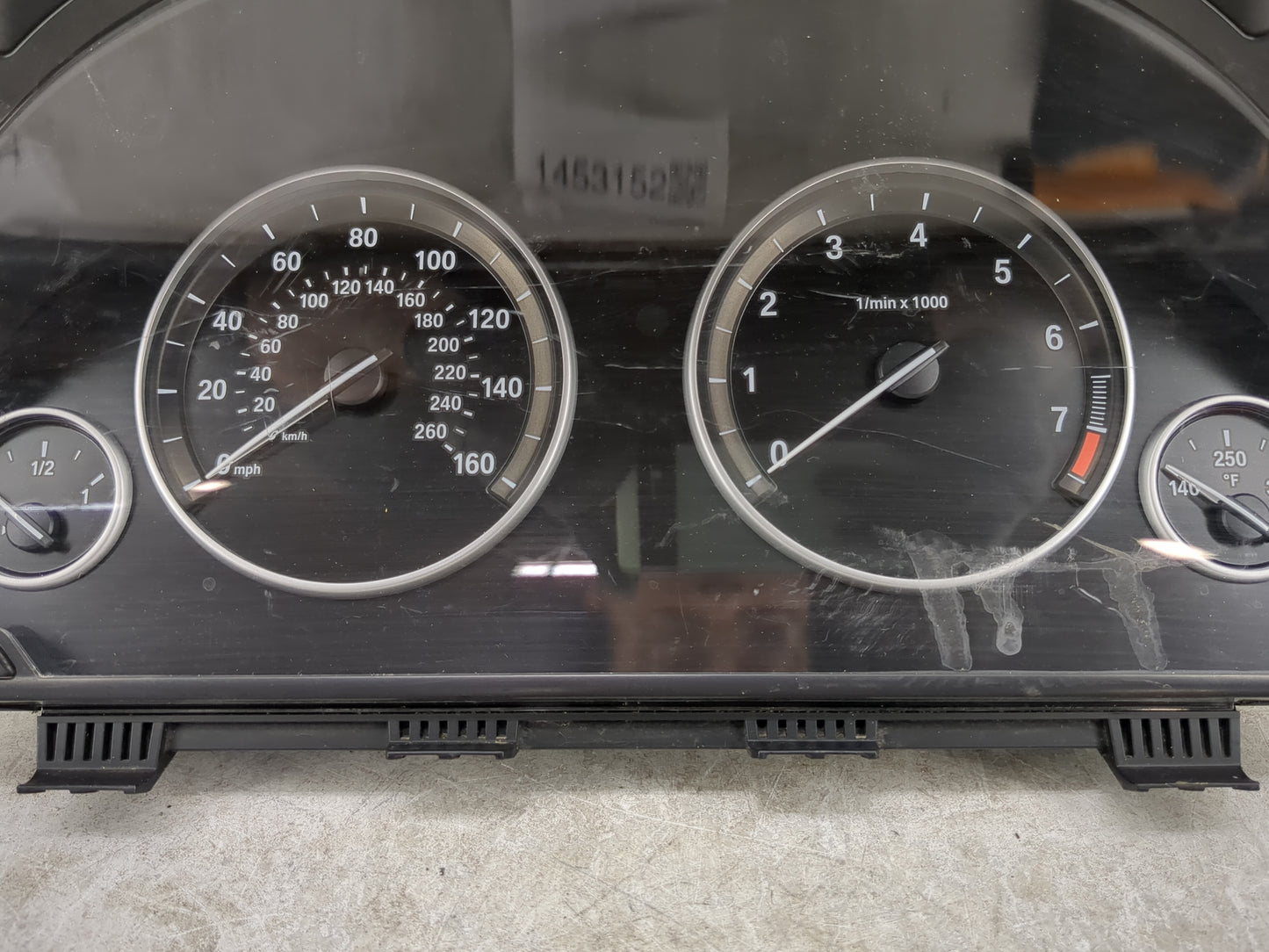 2012-2013 Bmw 528i Instrument Cluster Speedometer Gauges P/N:9291412-01 2339301-06, 258115 11 Miles:118K Fits Fits 2011 2012