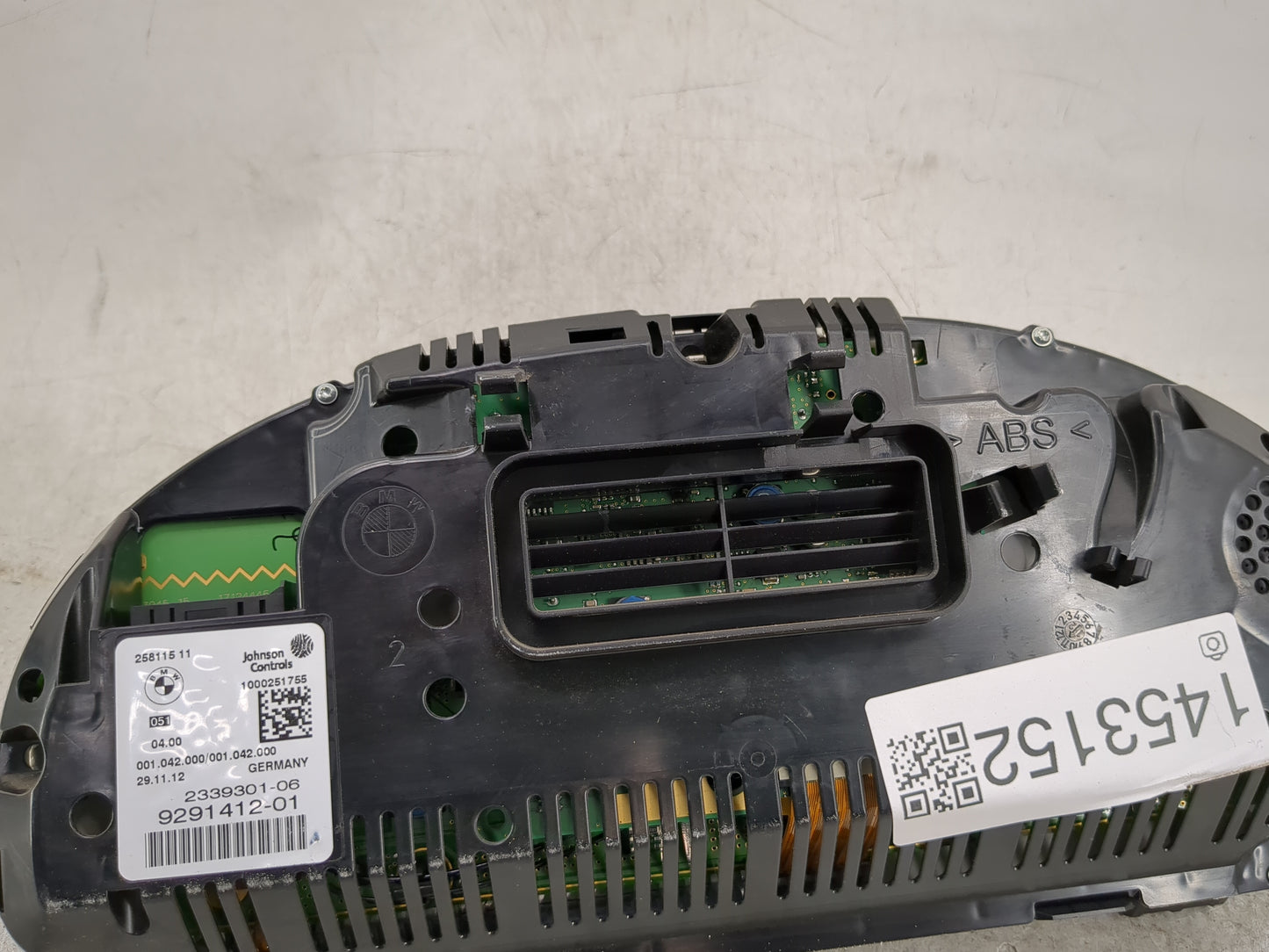 2012-2013 Bmw 528i Instrument Cluster Speedometer Gauges P/N:9291412-01 2339301-06, 258115 11 Miles:118K Fits Fits 2011 2012