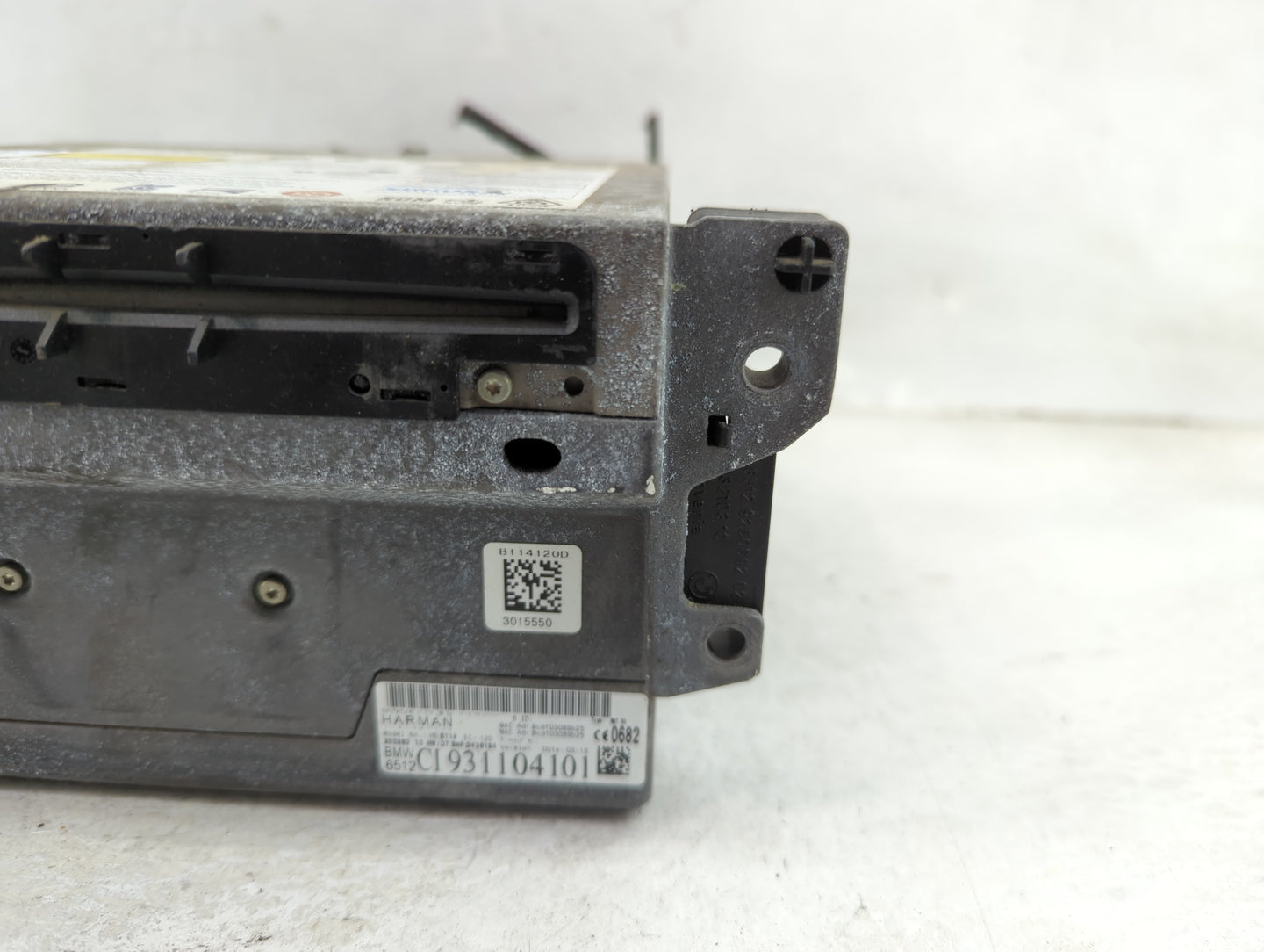 2013 Bmw 528i Radio AM FM Cd Player Receiver Replacement P/N:931104101 Fits Fits 2012 2014 OEM Used Auto Parts - Oemusedauto