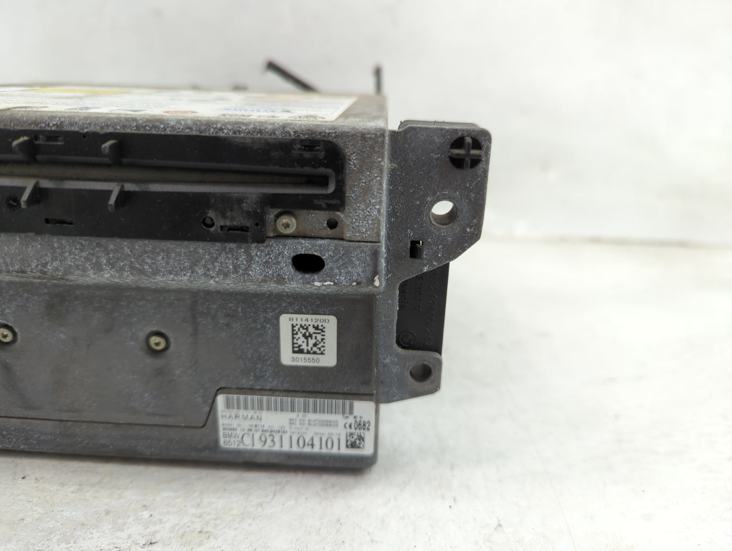 2013 Bmw 528i Radio AM FM Cd Player Receiver Replacement P/N:931104101 Fits Fits 2012 2014 OEM Used Auto Parts - Oemusedauto