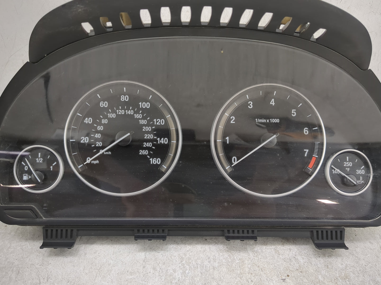 2013 Bmw 528i Instrument Cluster Speedometer Gauges Miles: Fits Fits 2014 OEM Used Auto Parts - Oemusedautoparts1.com