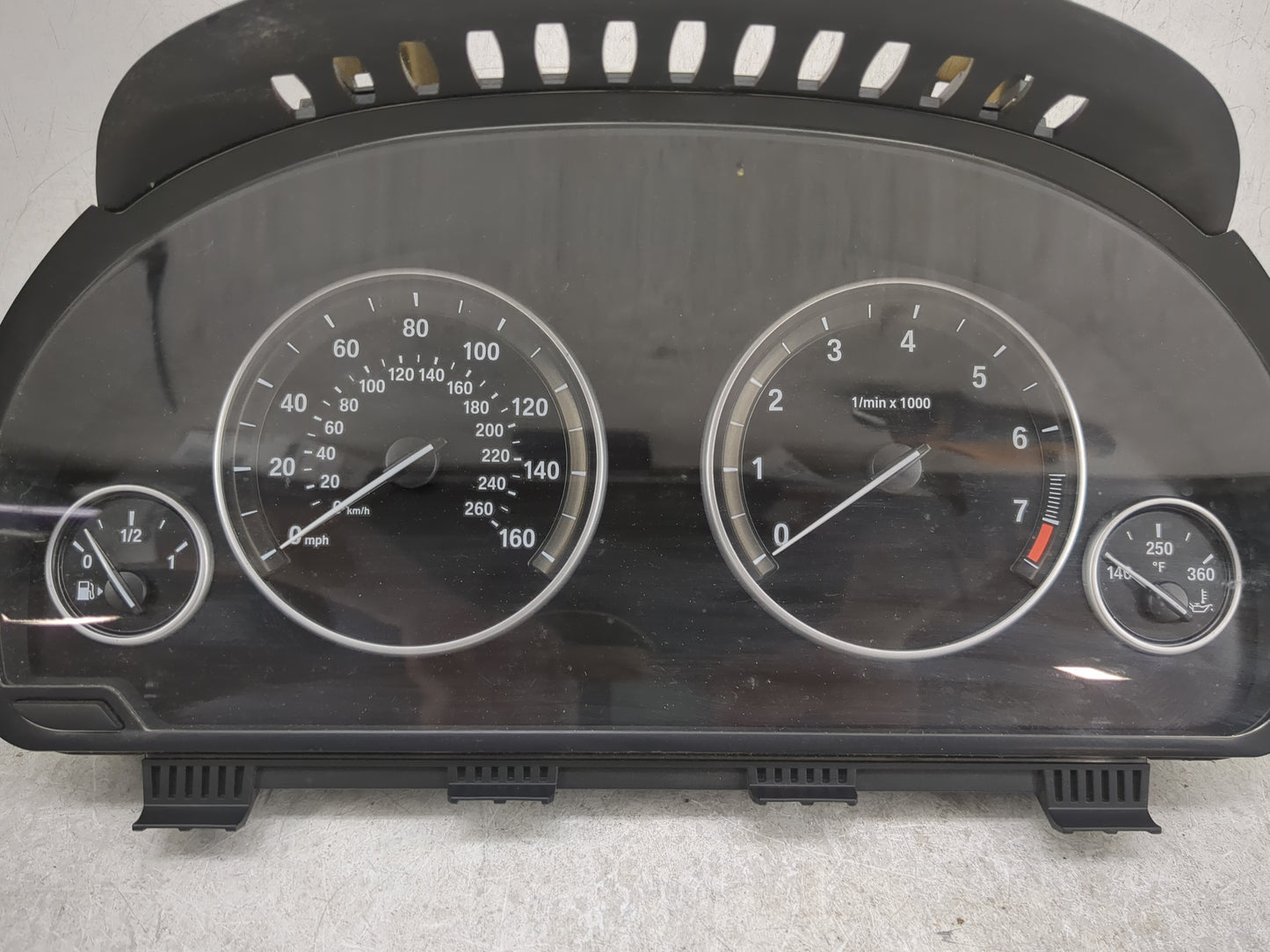 2013 Bmw 528i Instrument Cluster Speedometer Gauges Miles: Fits Fits 2014 OEM Used Auto Parts - Oemusedautoparts1.com