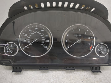 2013 Bmw 528i Instrument Cluster Speedometer Gauges Miles: Fits Fits 2014 OEM Used Auto Parts - Oemusedautoparts1.com