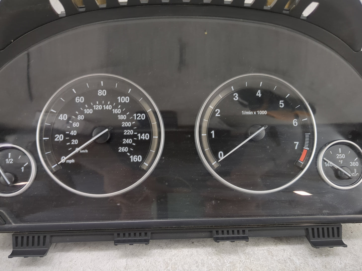 2013 Bmw 528i Instrument Cluster Speedometer Gauges Miles: Fits Fits 2014 OEM Used Auto Parts - Oemusedautoparts1.com