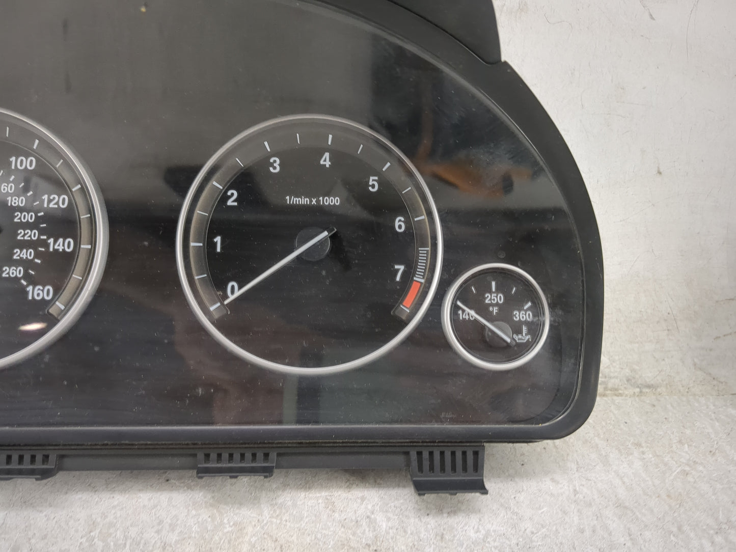 2013 Bmw 528i Instrument Cluster Speedometer Gauges Miles: Fits Fits 2014 OEM Used Auto Parts - Oemusedautoparts1.com