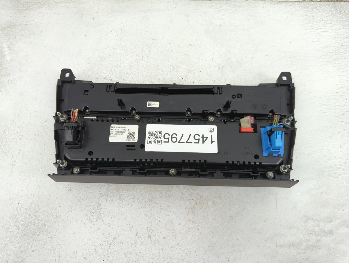 2011-2016 Bmw 528i Climate Control Module Temperature AC/Heater Replacement P/N:9306155-01 Fits Fits 2011 2012 2013 2014 201