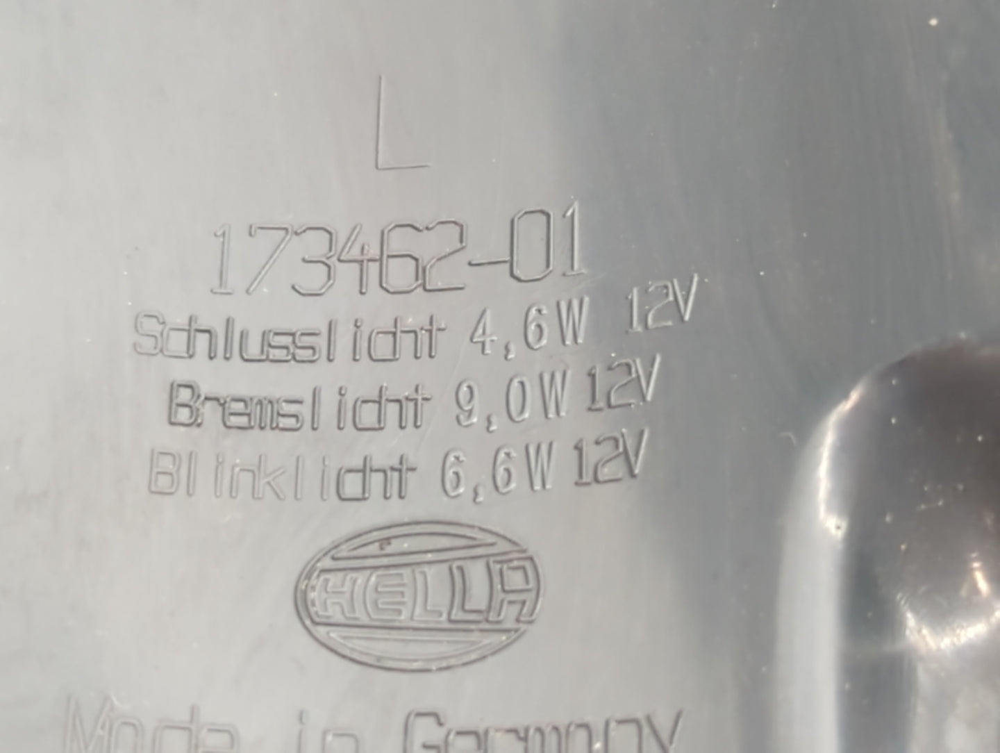 2011-2013 Bmw 528i Tail Light Assembly Driver Left OEM P/N:173462-01 Fits Fits 2011 2012 2013 OEM Used Auto Parts - Oemuseda