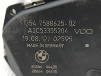 2012-2016 Bmw 528i Throttle Body P/N:1354 7588625-02 1354 7588625-03, 1354 7588625 Fits Fits 2012 2013 2014 2015 2016 2017 2