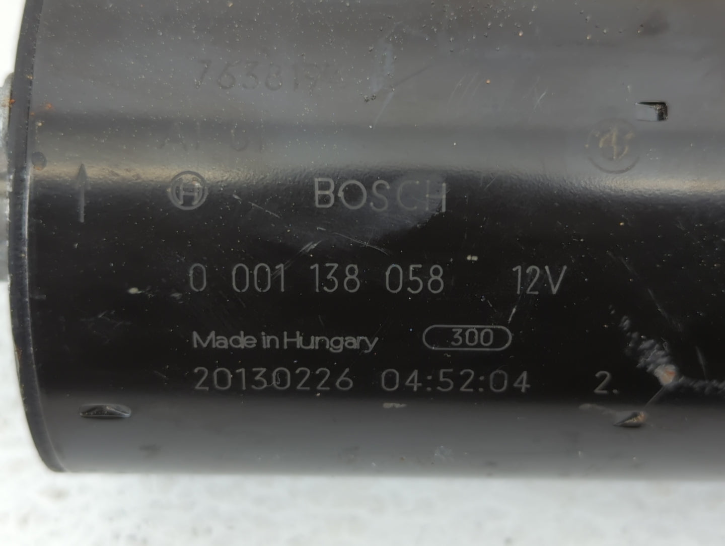 2012-2013 Bmw 528i Car Starter Motor Solenoid OEM P/N:0 001 138 058 Fits Fits 2011 2012 2013 2014 2015 2016 2017 2018 OEM Us